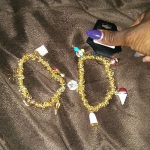 2 charm bracelets. New